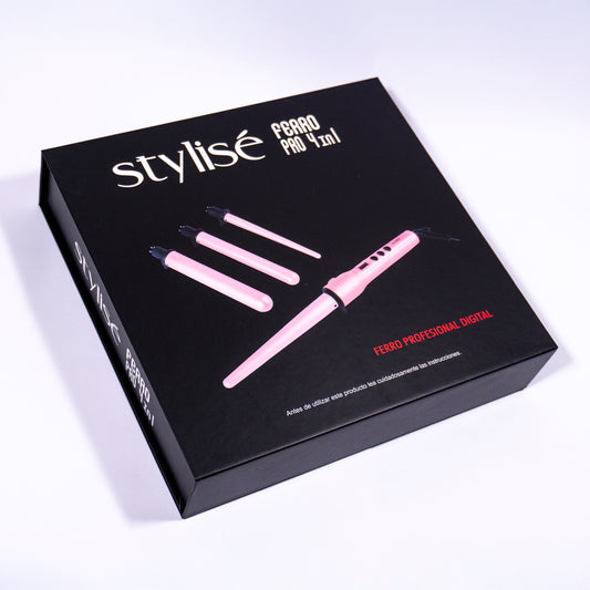 Ferro Pro 4 en 1 Stylisé Color Rosa (Baby Pink)
