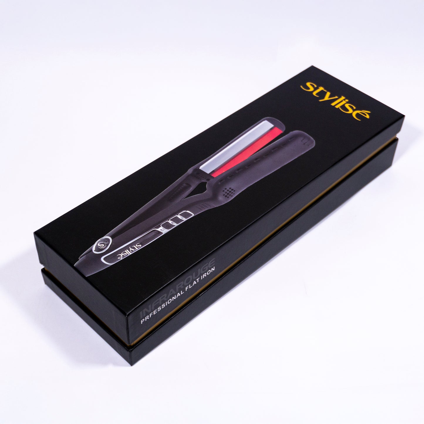 Plancha Profesional para el cabello marca Stylise Infrarroja