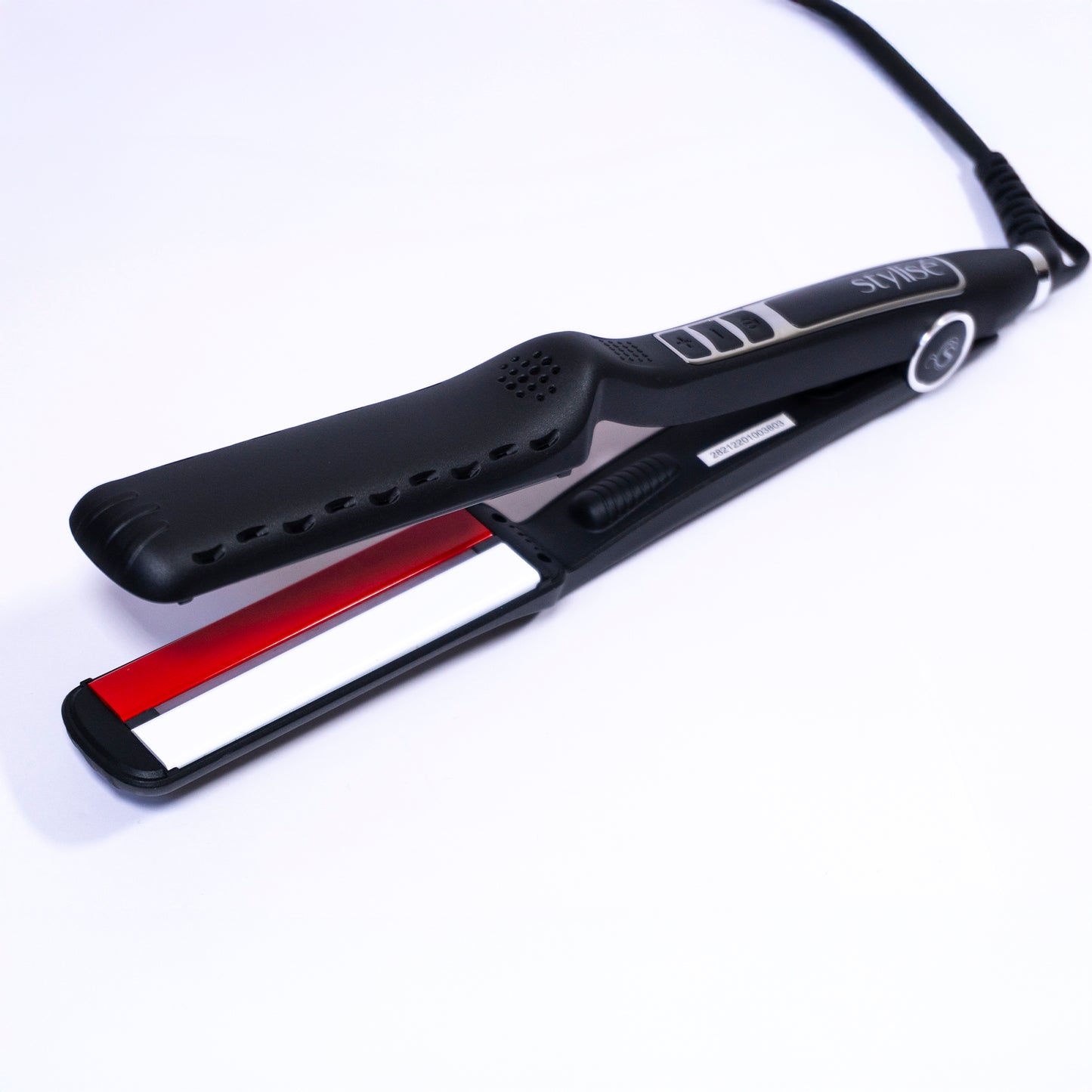 Plancha Profesional para el cabello marca Stylise Infrarroja