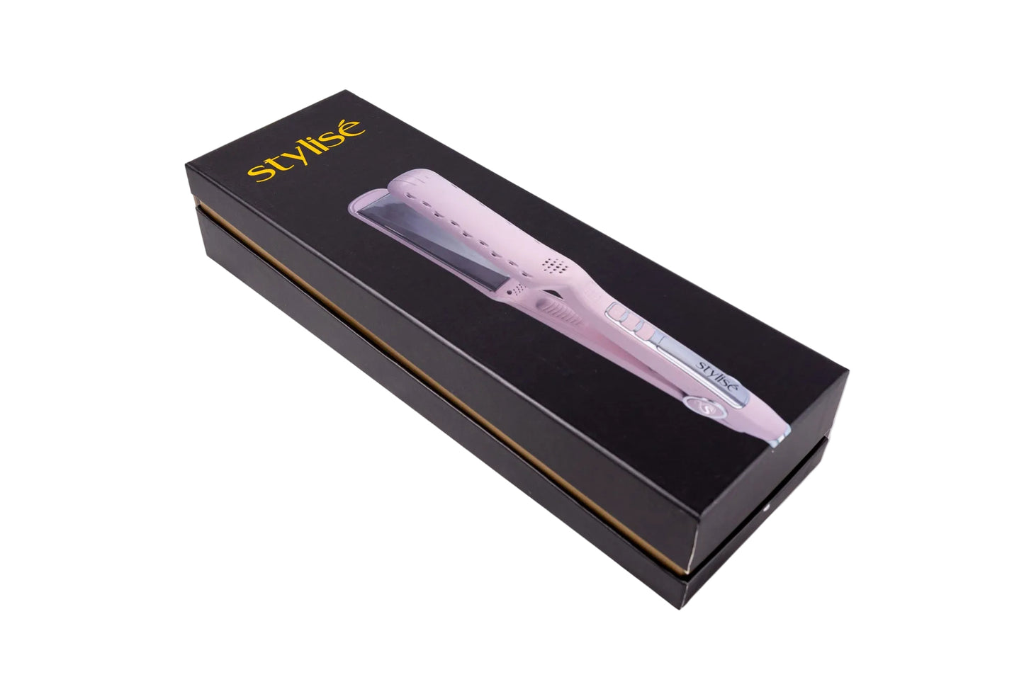 Plancha Profesional para el Cabello Stylise Placa de Titanio Color Rosa