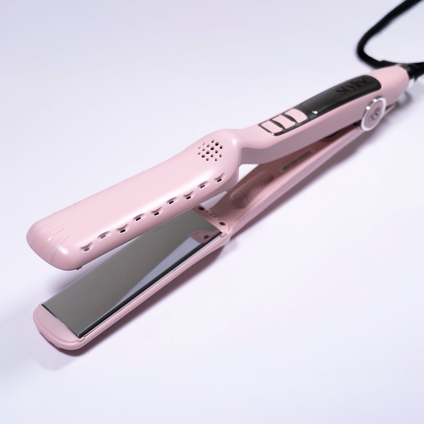 Plancha Profesional para el Cabello Stylise Placa de Titanio Color Rosa