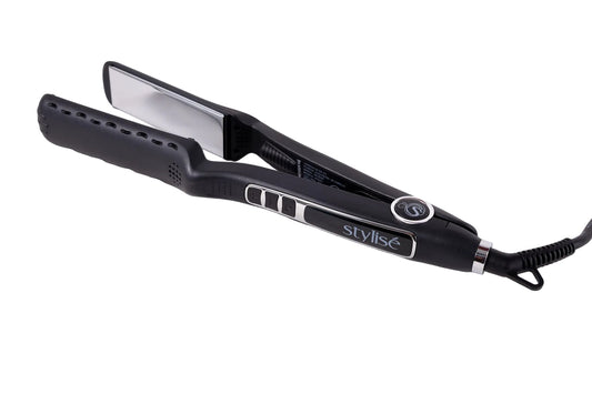 Plancha Profesional para el Cabello Stylisé de Titanio Color Negro