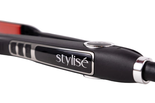 Plancha Profesional para el cabello marca Stylise Infrarroja