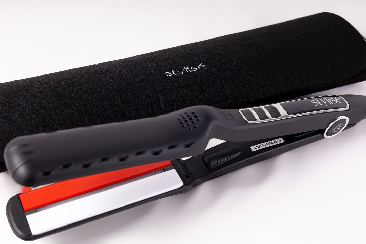 Plancha Profesional para el cabello marca Stylise Infrarroja