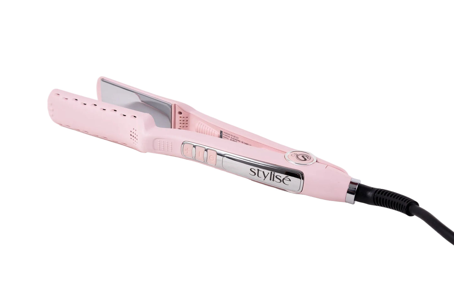 Plancha Profesional para el Cabello Stylise Placa de Titanio Color Rosa