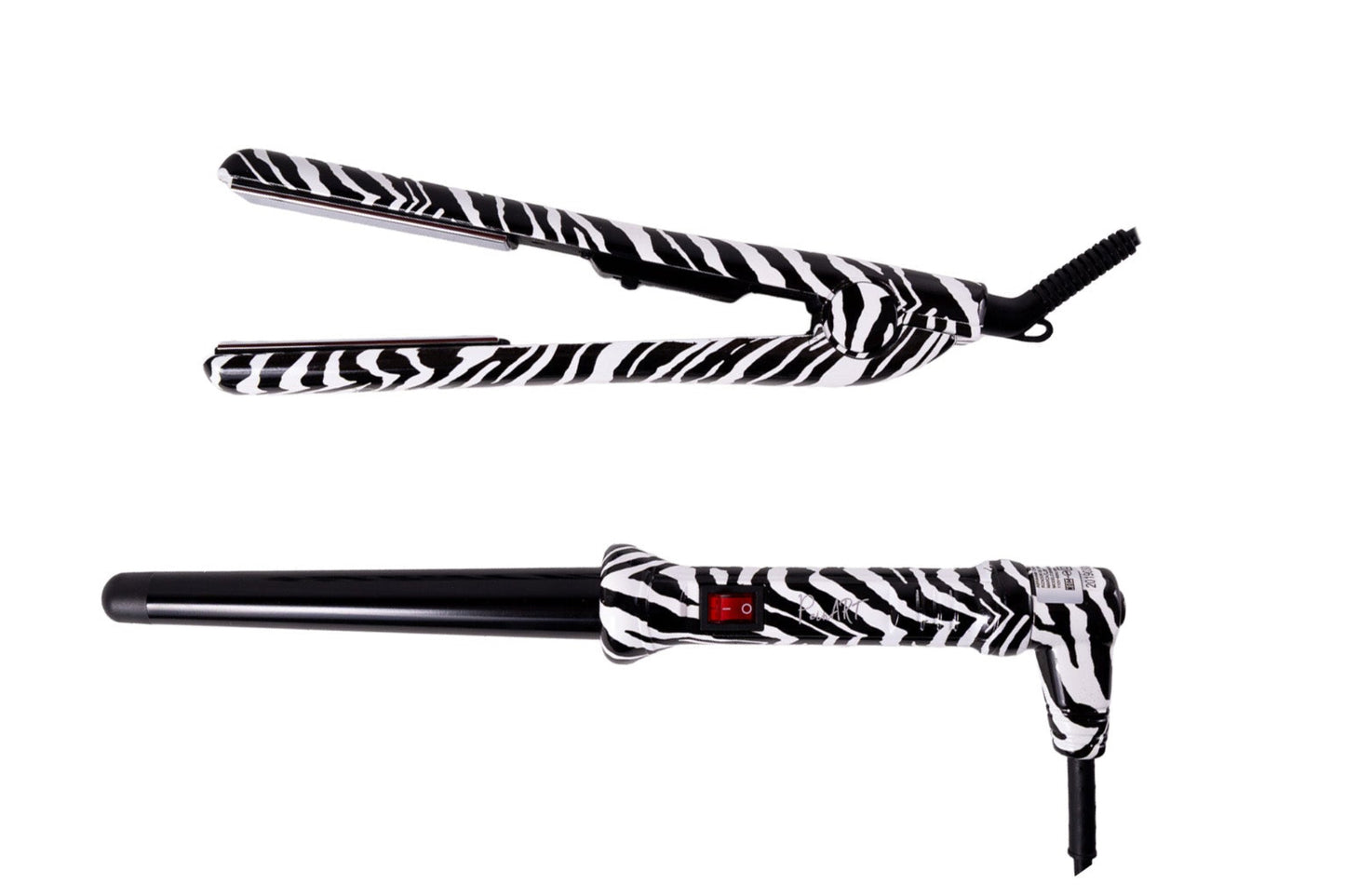 Duo Profesional Peinart Plancha y Ferro Edición Especial Zebra
