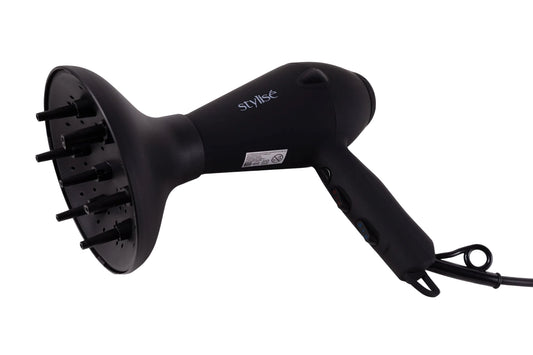 Secadora Profesional para cabello con difusor y tecnología francesa Stylisé